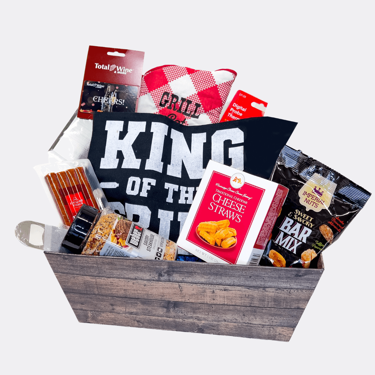 King of The Grill Gift Basket