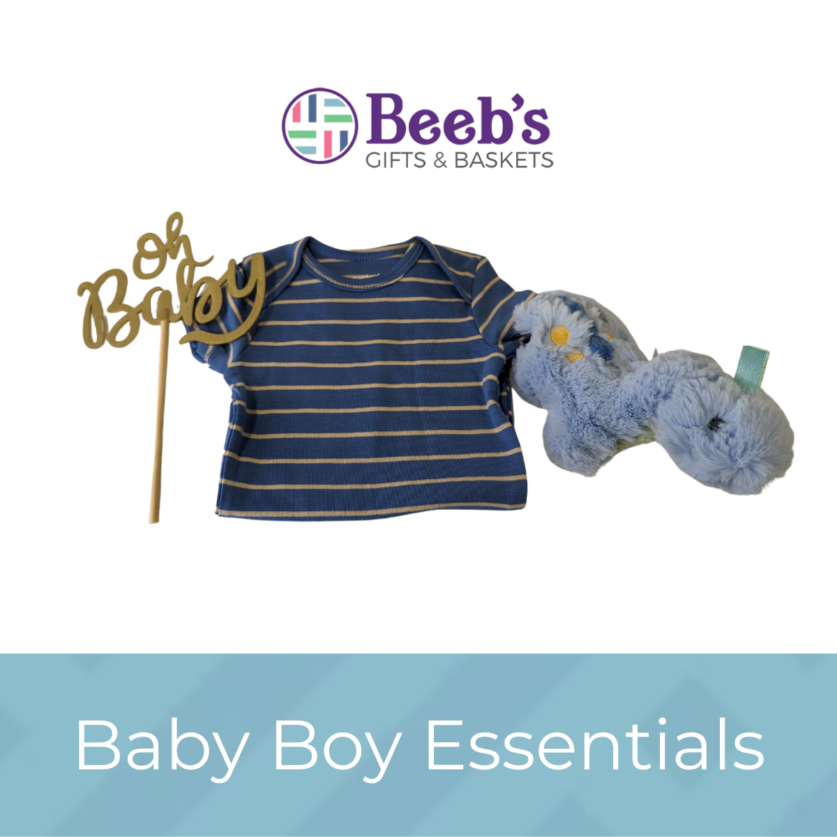 Beeb's Baby Boy Gift Basket