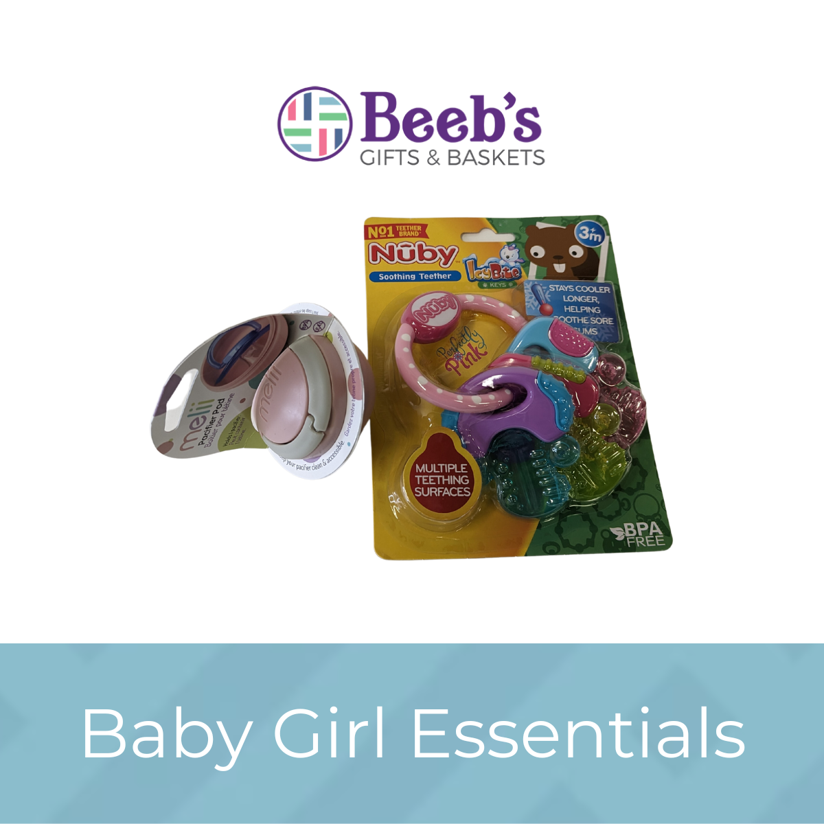 Beeb's Baby Girl Gift Basket