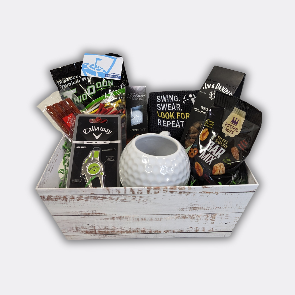 Beeb's Golf Day Gift Basket