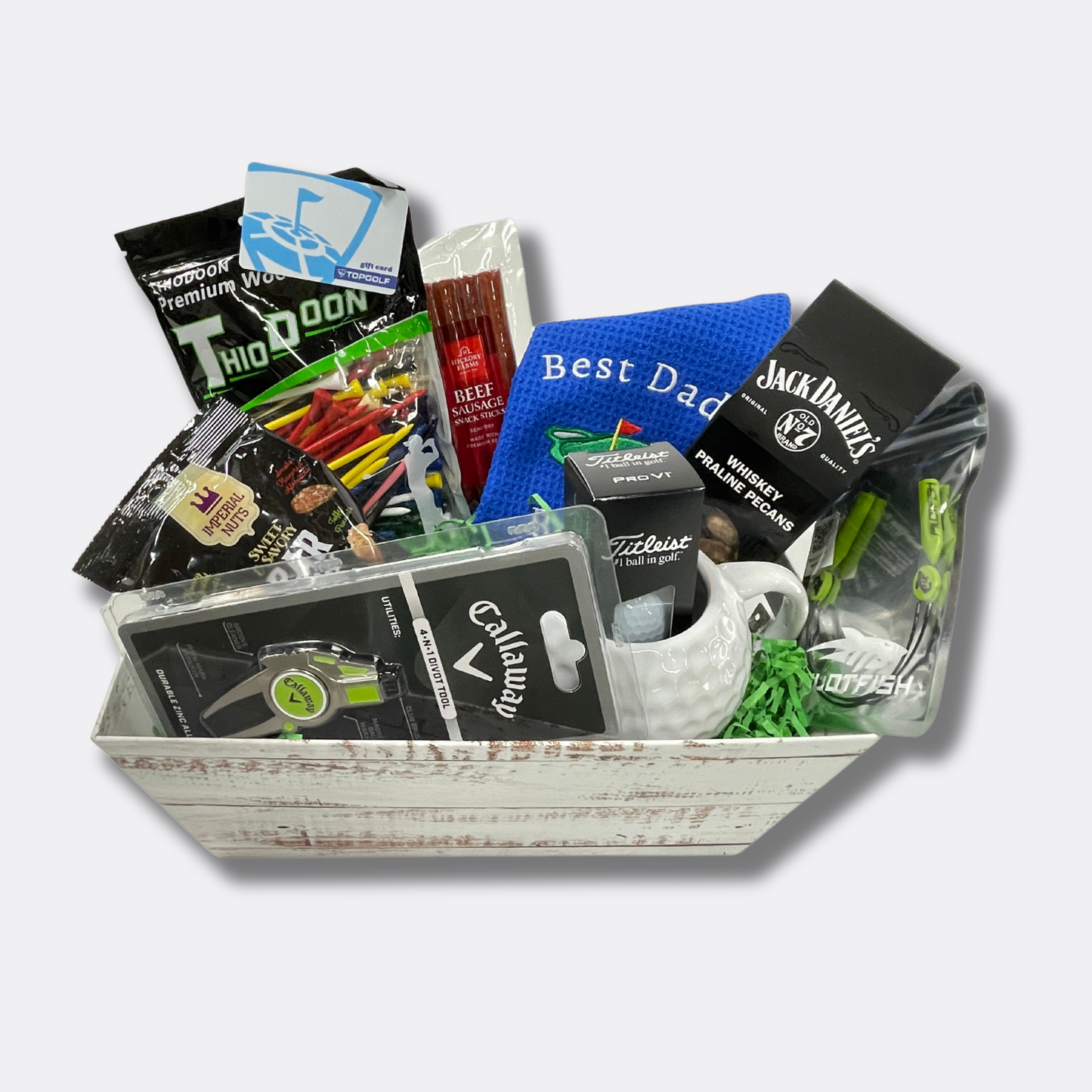 Golf gift basket