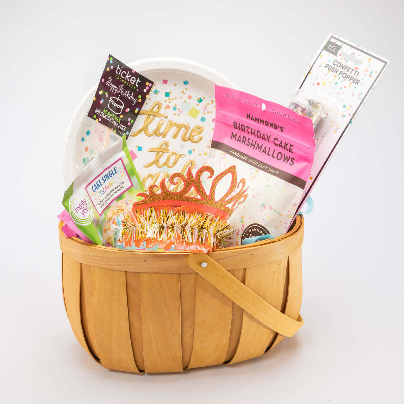 Custom Birthday Gift Basket (Deluxe) - Grandpa Shorter's Gifts